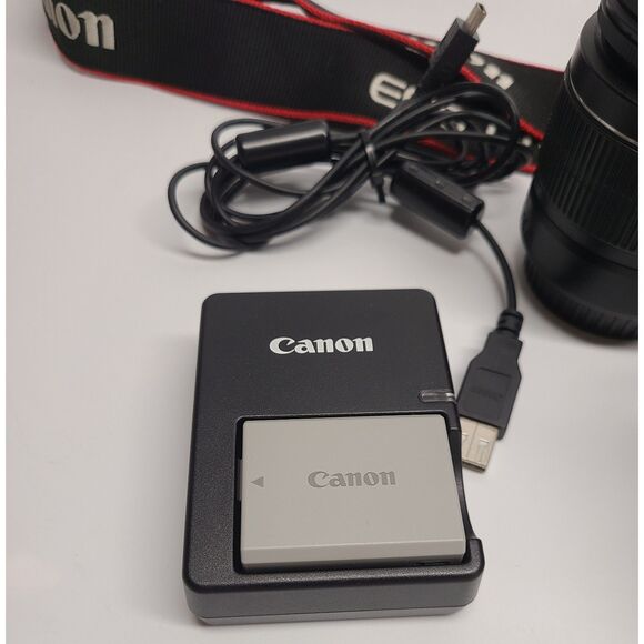 Canon Bundle Digital Rebel XSi 12.2 MP SLR Camera EF-S 18-55mm Zoom Lens Case - Picture 4 of 7